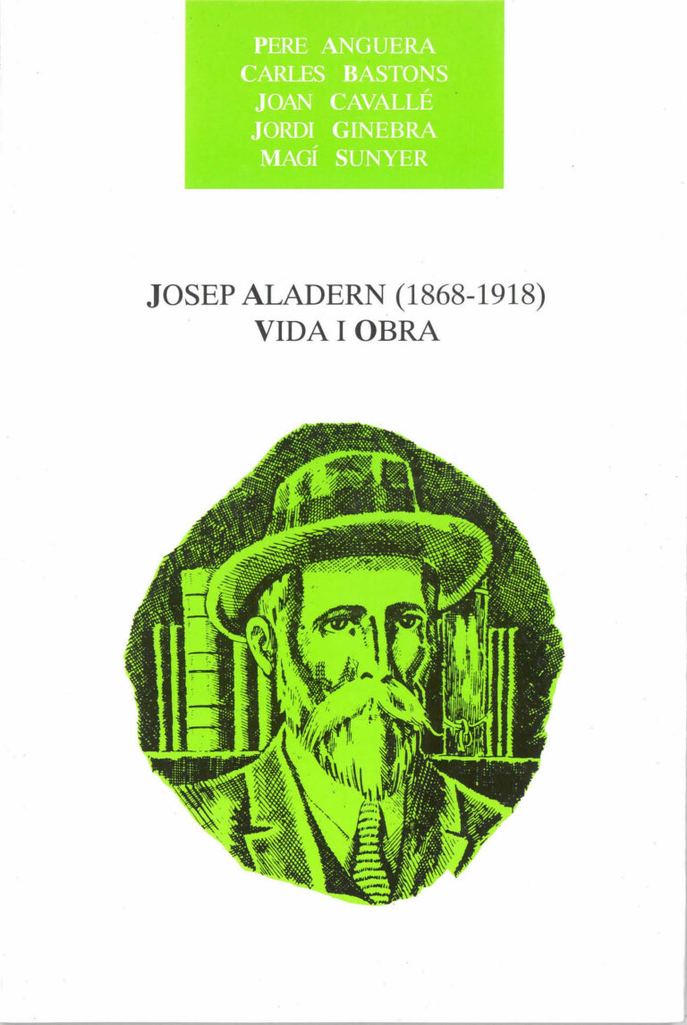 Josep Aladern (1868-1918). Vida i obra.