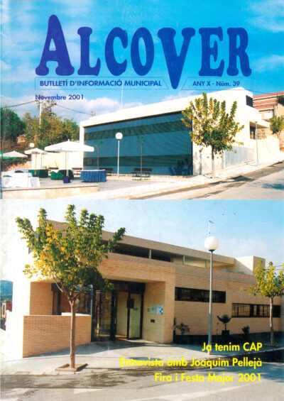 Alcover Butlletí 39 (Novembre 2001)