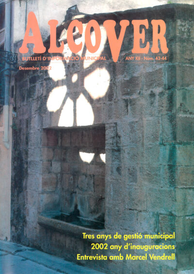 Alcover Butlletí 43-44 (Desembre 2002)