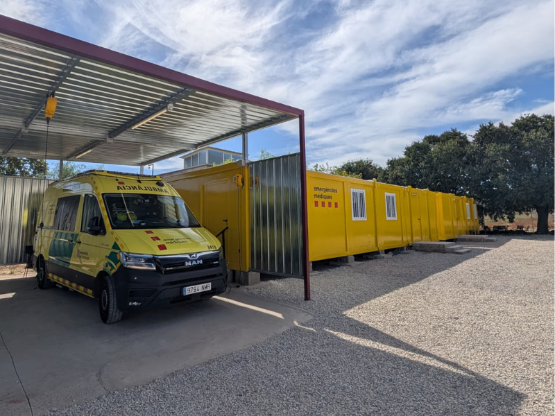 Actualment esteu veient Alcover estrena una nova base del SEM amb una unitat de Suport Vital Avançat operativa les 24 hores