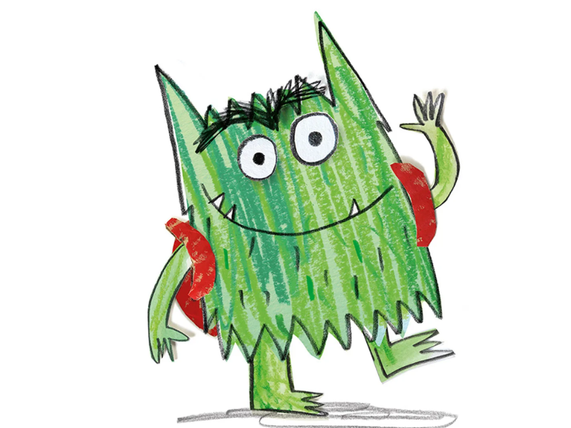 Contacontes i manualitat «The Monster goes to school»