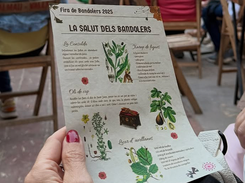 Descobreix els sabors i remeis de l’època del Bandolers