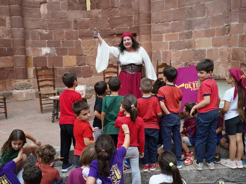 Contacontes Els bandolers d’Alcover a la fira de Reus