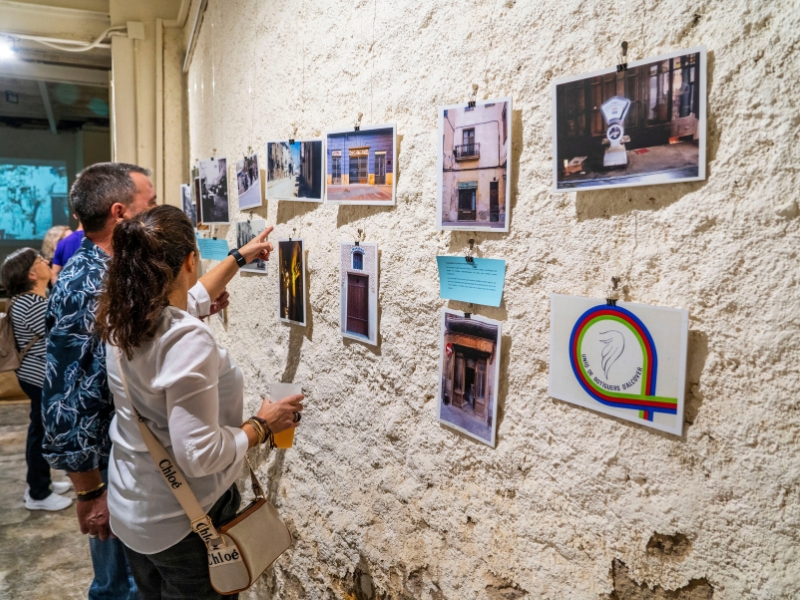 Inauguració de l’exposició ‘Des d’uns ulls de dona’.